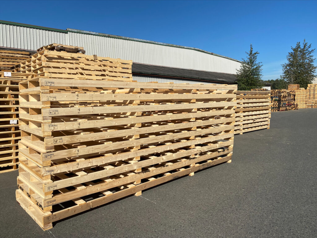 New Custom Heat treated pallets by Topco Pallets Recycling Ltd